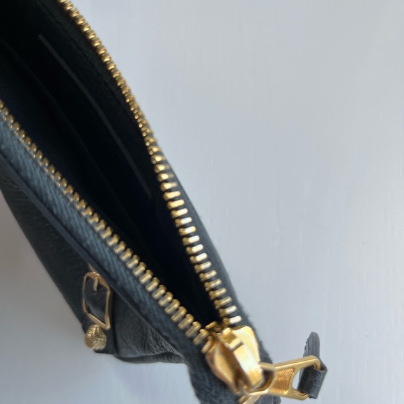 AUTHENTIC Balanciaga 
Anthracite Lambskin Leather Porte Monnaie Coin Purse - Picture 6 of 8